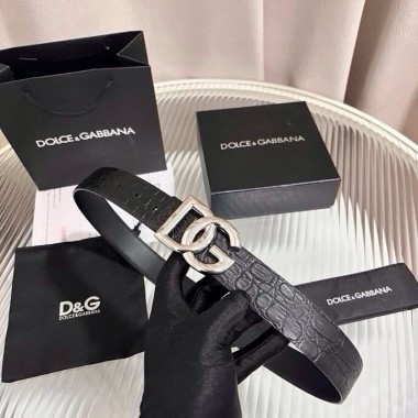 Cintura in pelle dolce Gabbana 3,5 cm