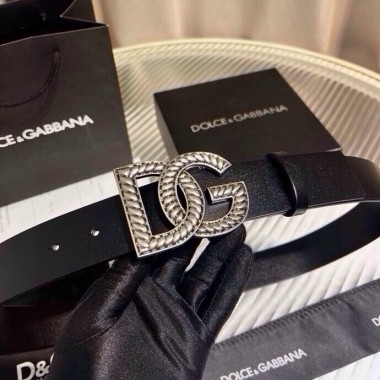 Cintura in pelle dolce Gabbana 4.0 cm