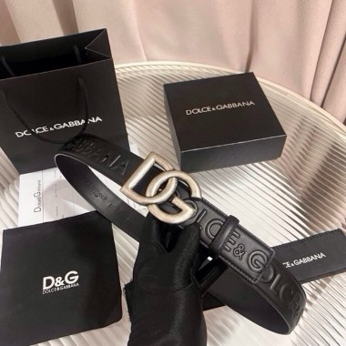 Cintura in pelle dolce Gabbana 4.0 cm