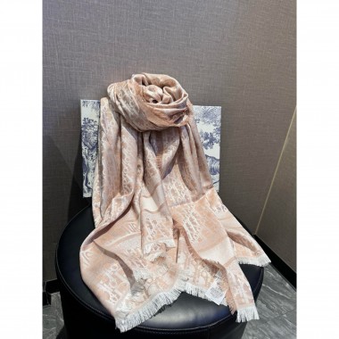 Dior Silk and Cashmere Shawl/Scarf