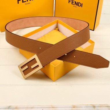 Fendi Cintura 3.8 cm in pelle 