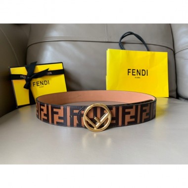 Fendi Cintura 4.0 cm in pelle 