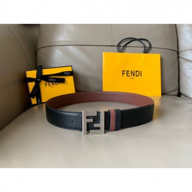 Fendi  Uomo Cintura Reversable 4.0 cm  in Pelle