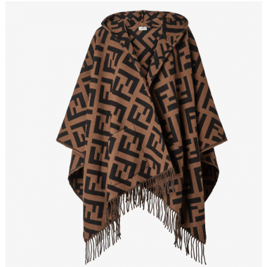 FendiCashmere FF Poncho