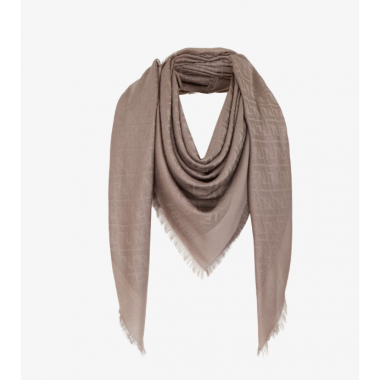 Fendi Silk and Wool FF Shawl