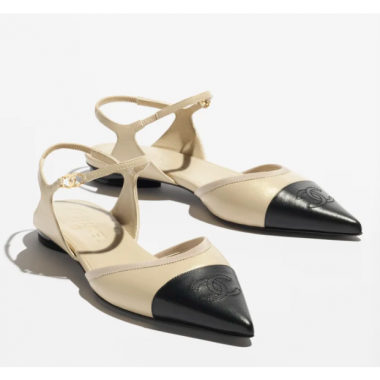 Scarpe Slingback Flat chanel, Size 35-41