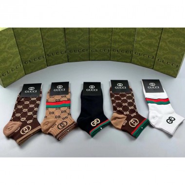 Gucci socks ( 5 pairs)