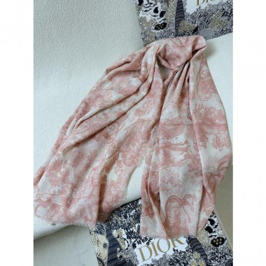 Dior Silk and cashmere scarf
