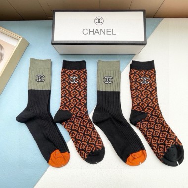Chanel socks ( 5 pairs)