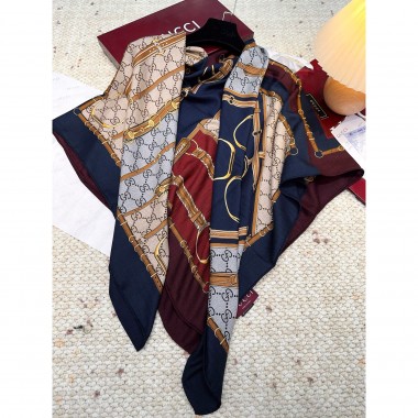 Gucci Classic Cashmere and Silk Shawl 