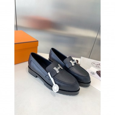 Hermes Leather Loafers, Size 35-41