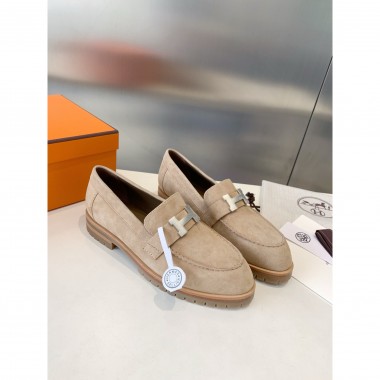 Hermes Leather Loafers, Size 35-41