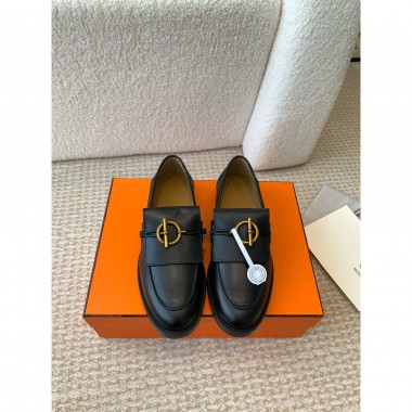 Hermes Leather Loafers, Size 35-41