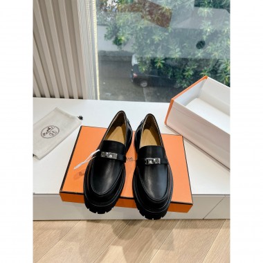 Hermes Leather Loafers, Size 35-41