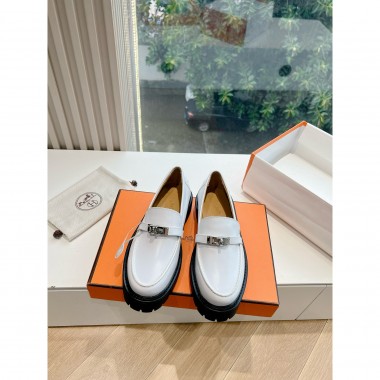 Hermes Leather Loafers, Size 35-41