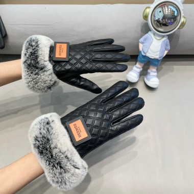 Hermes Leather Gloves