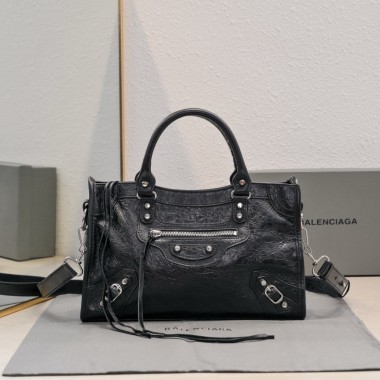 Borsa Le City da donna Balenciaga piccola-Black