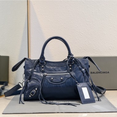 Borsa Le City da donna Balenciaga piccola-Dark blue