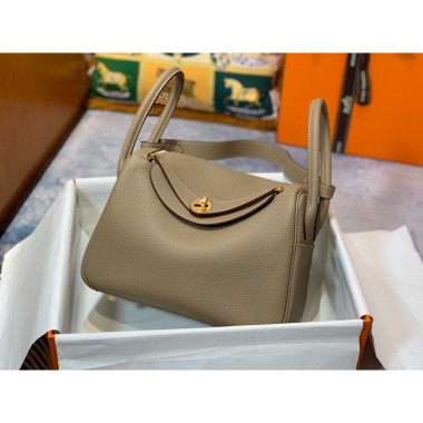 1:1 Borsa Hermes Lindy mini in pelle togo 