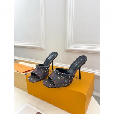 LV X TM Heeled Mule 5.5cm/ 9.5cm, Size 35-42 
