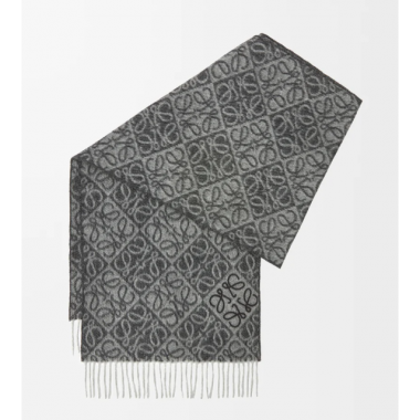 Loewe Wool and Cashmere Anagram scarf