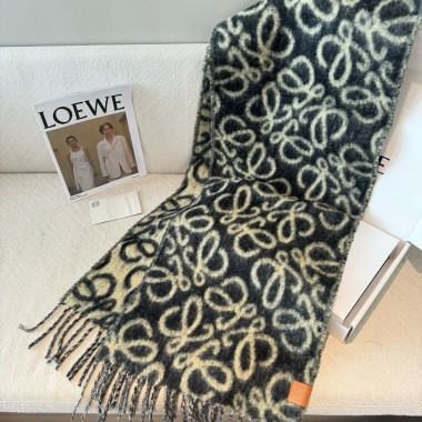 Loewe Mohair and Wool Blend Scarf