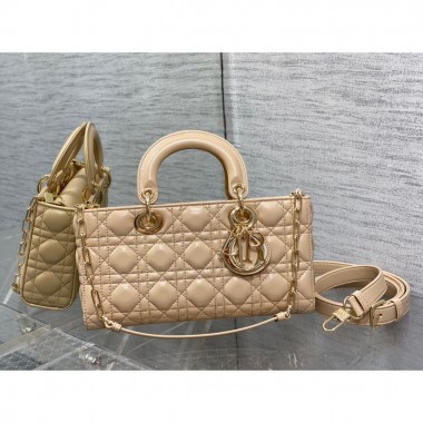 Borsa Lady D-Joy in Pelle Di agnello