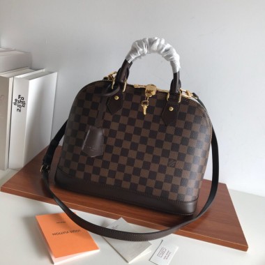 Tela Damier Ebene Alma PM  