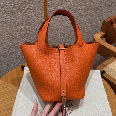 Borsa Hermes Picotin Lock 18/22-Orange