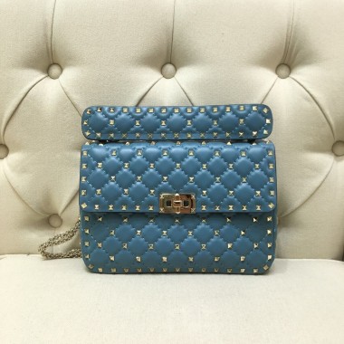 Valentino Borsa Media Rockstud spike in Pelle