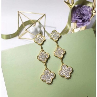 ancleef & arpels top media orecchini-3 colors