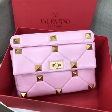 Valentino Borsa a Spalla Roman in Nappa - Media / Grande 