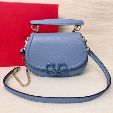 Valentino Garavani VSLING shoulder bag in grainy calfskin