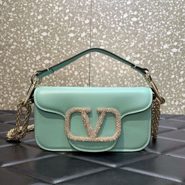Valentino Locò small shoulder bag With Jewel Logo 