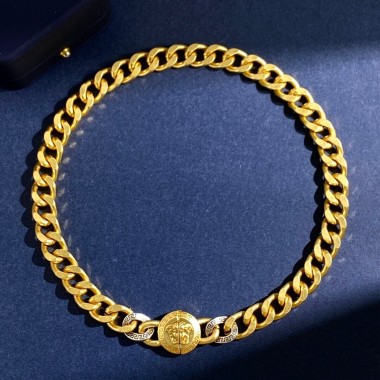 Versace Medusa Chain Necklace 
