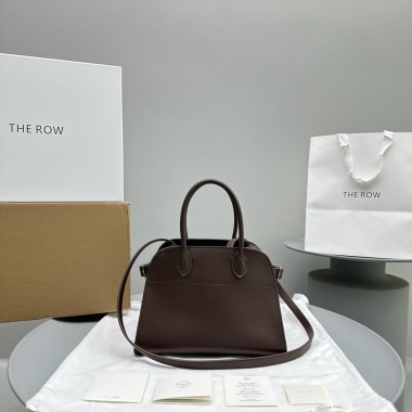 The Row Soft Margaux 10 Bag in Swift leather