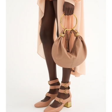 Chloe piccolo braccialetto borsa Hobo-Woodrose