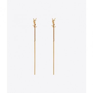  OPYUM YSL THREADER EARRINGS