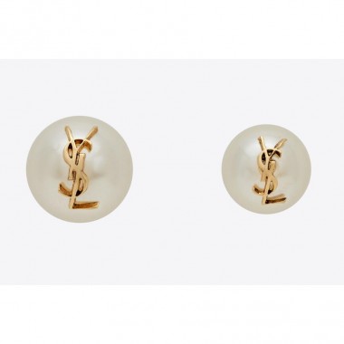 YSL Cassandre pearl Earrings 