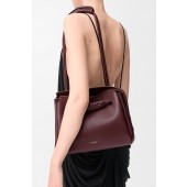 Loewe Small Madrid bag in supple calfskin-Burgundy