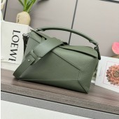 Loewe Medium Puzzle in Grained Calfskin 