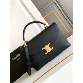 Celine Medium Nino Bag in Supple grained calfskin - Black