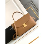 Celine Medium Nino Bag in Supple grained calfskin - Bronze 