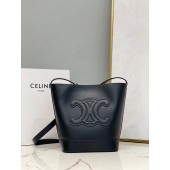 Celine Small Bucket Cuir Triomphe In Smooth Calfskin 