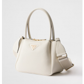 Prada Small leather bag-White