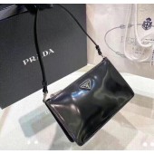 Mini borsa a spalla in pelle spazzolata