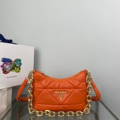   Borsa a spalla Prada System in nappa patch