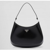 Borsa a spalla Prada Cleo in pelle spazzolata