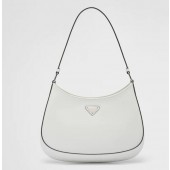 Borsa a spalla Prada Cleo in pelle spazzolata