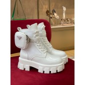 Stivaletti Monolith in pelle e tessuto nylon